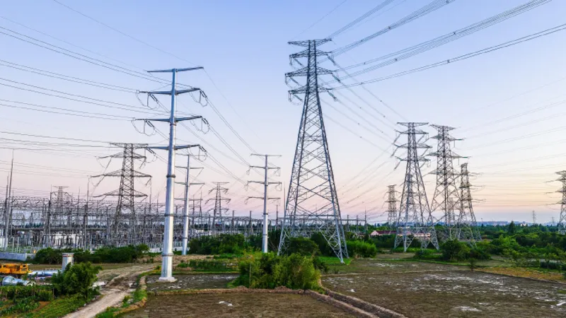Modular energy storage and power substation infrastructure for AI data centers.
