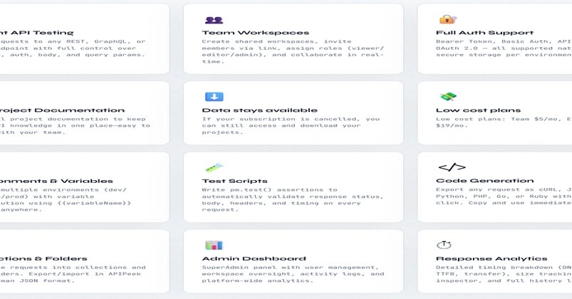 API Peek: новий інструмент для тестування та колаборації з API 🛠️