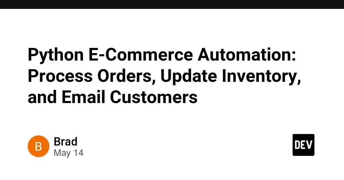 Автоматизація e-commerce на Python для розробників 💻
