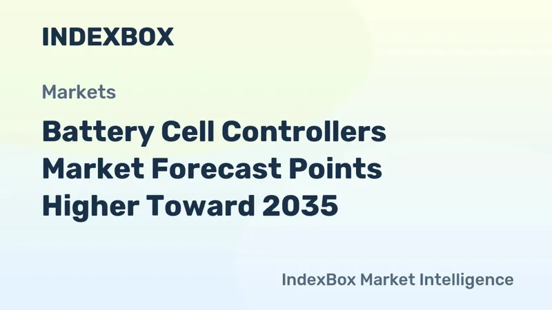 Battery cell controller market set for growth through 2035