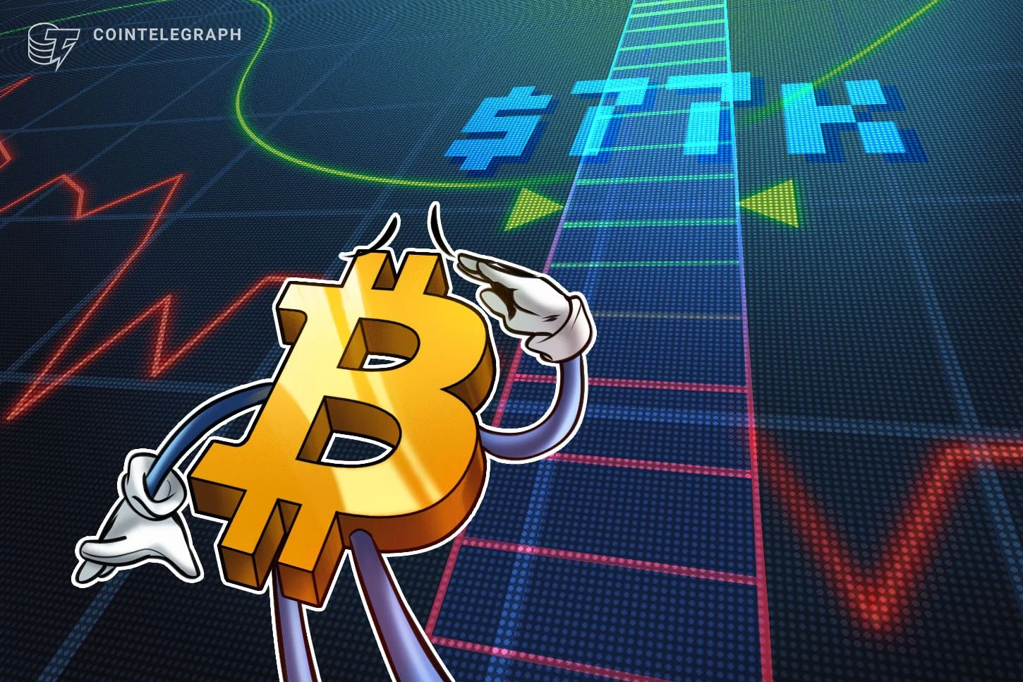 Bitcoin залишається нижче $77K на тлі зростання доходностей казначейських облігацій США
