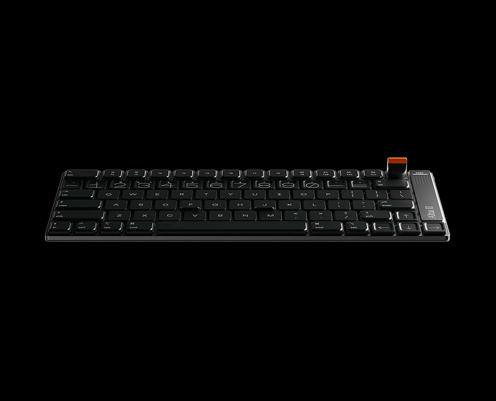 EMO Altar II ultra-thin mechanical keyboard made of CNC aluminum with removable magnetic dial