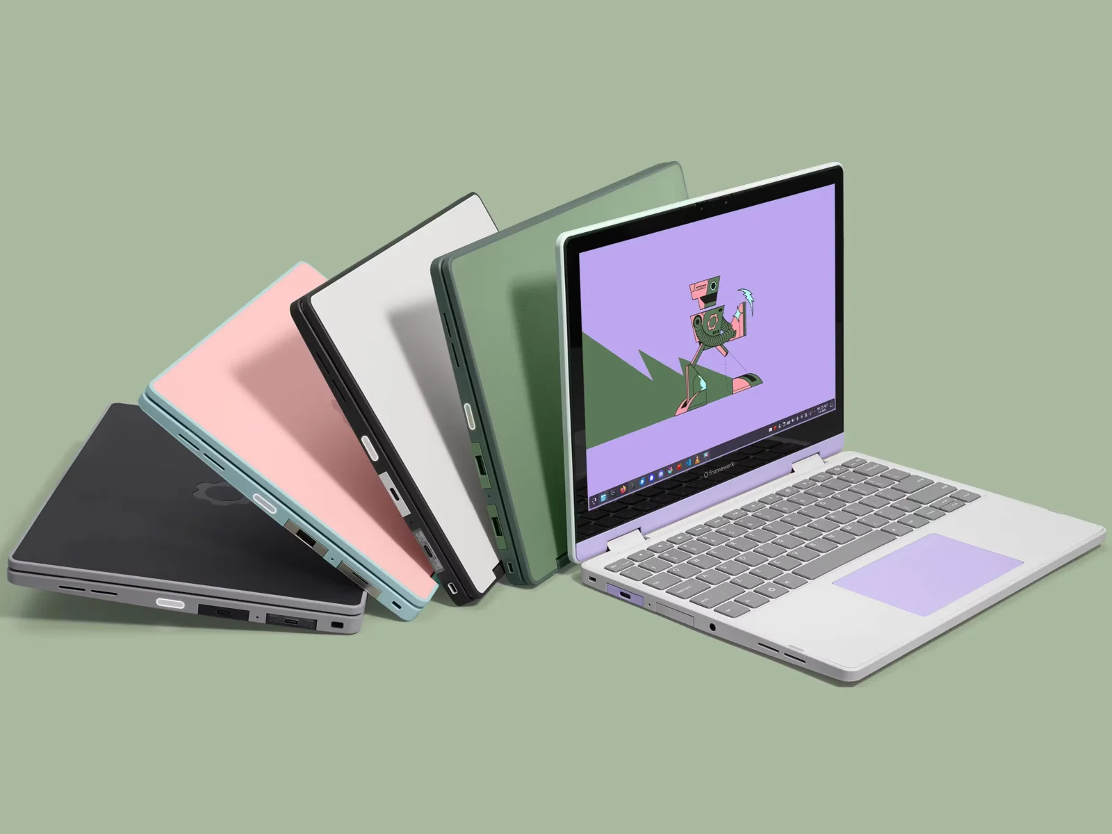 Framework Laptop 12 convertible notebook with Intel Core Series 3 processors