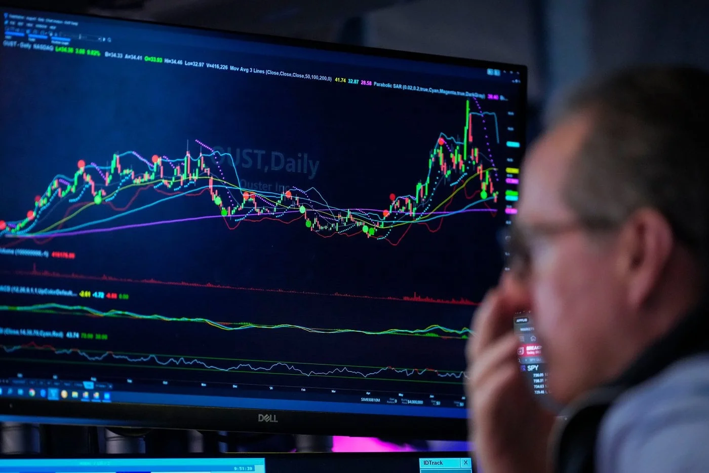 New York Stock Exchange trading floor as transatlantic industrial M&A activity surges