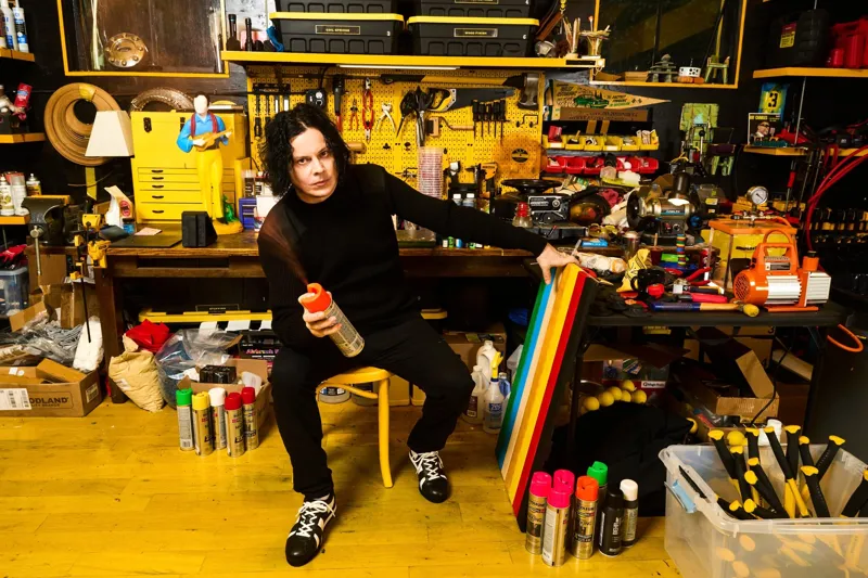 Jack White відкрив першу художню виставку у Лондоні