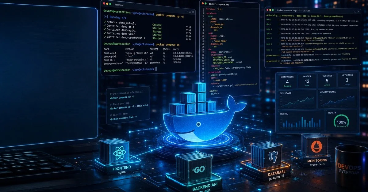Як вивчити Docker, запустивши триконтейнерний квіз-додаток