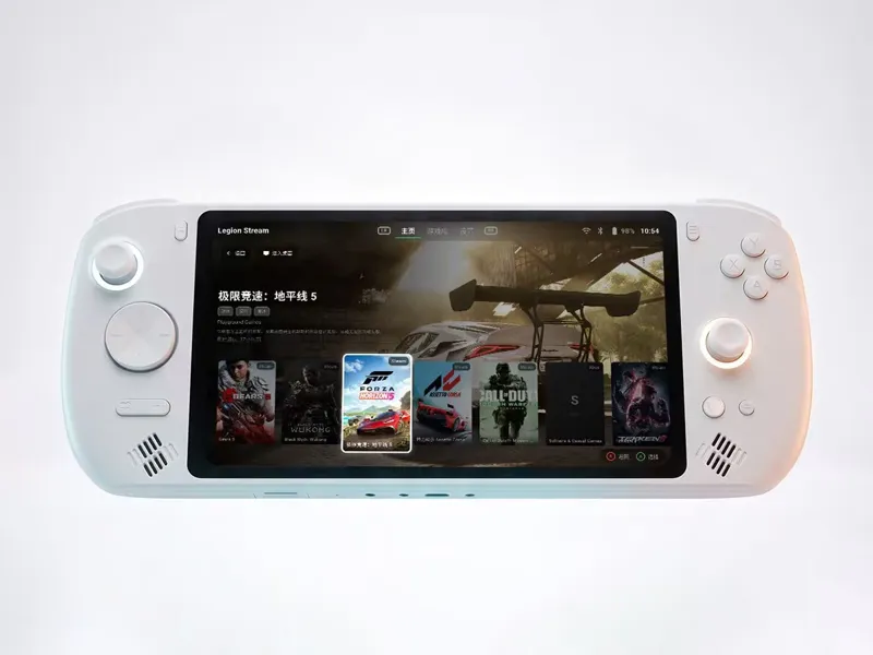 Lenovo Legion C700 cloud gaming handheld featuring a 7.82-inch display and ergonomic grips