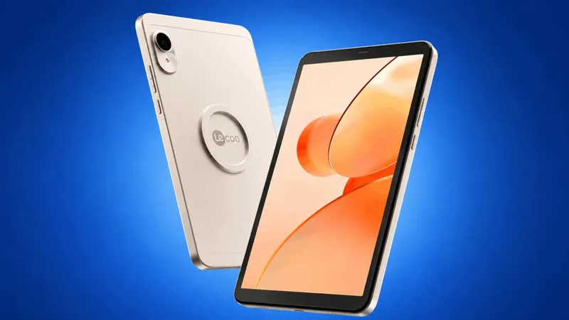 Lenovo Lecoo P900A 8-inch 4G tablet in Platinum Gold