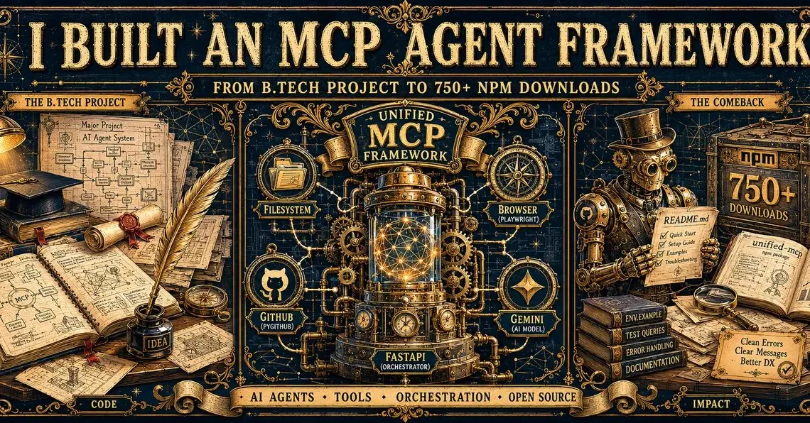 MCP Agent Framework: як документація збільшила завантаження на 750+