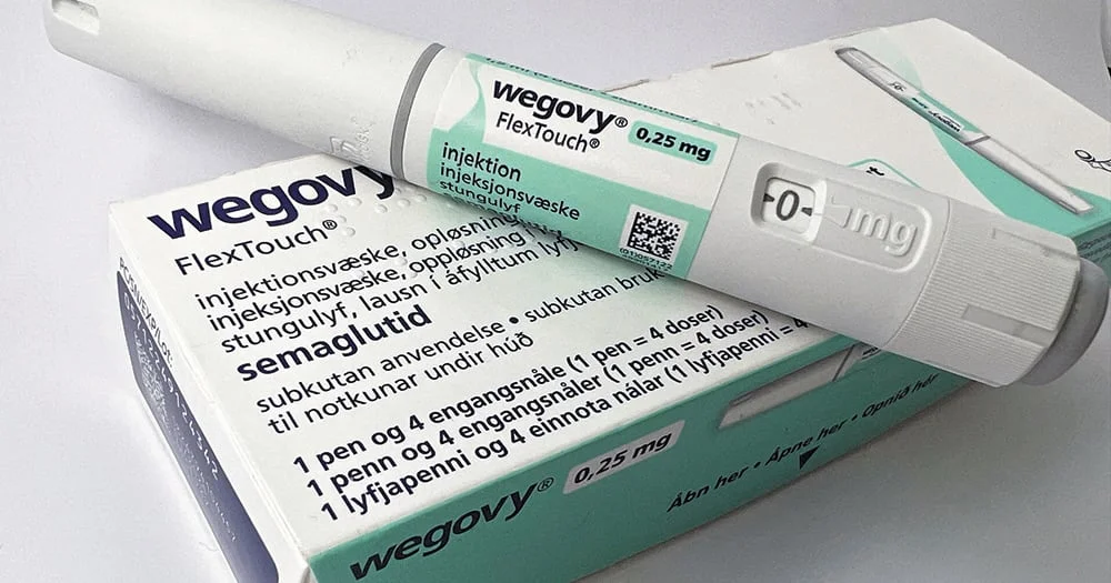 Препарат Wegovy від компанії Novo Nordisk для лікування метаболічних розладів