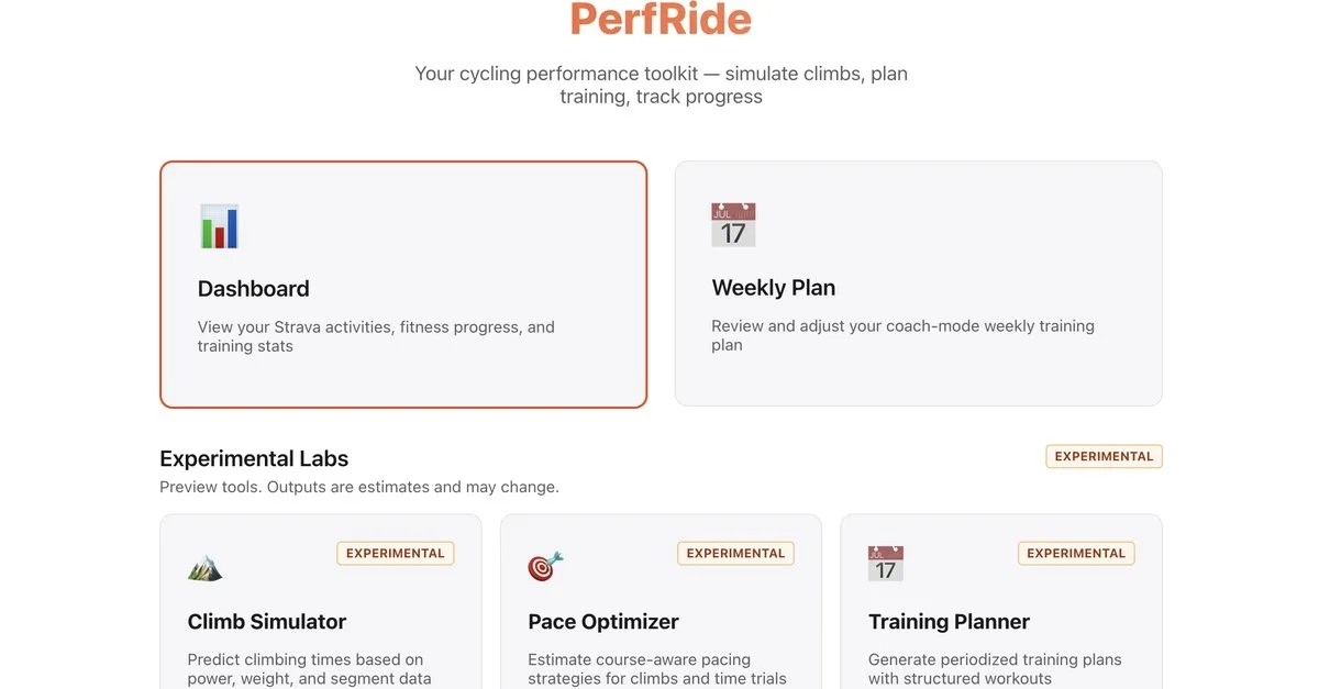 PerfRide: як створити аналітичний інструмент для велосипедистів на базі Strava API