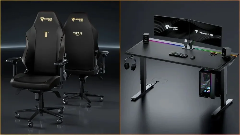 Secretlab знижує ціни на геймерські крісла та столи до 2 червня