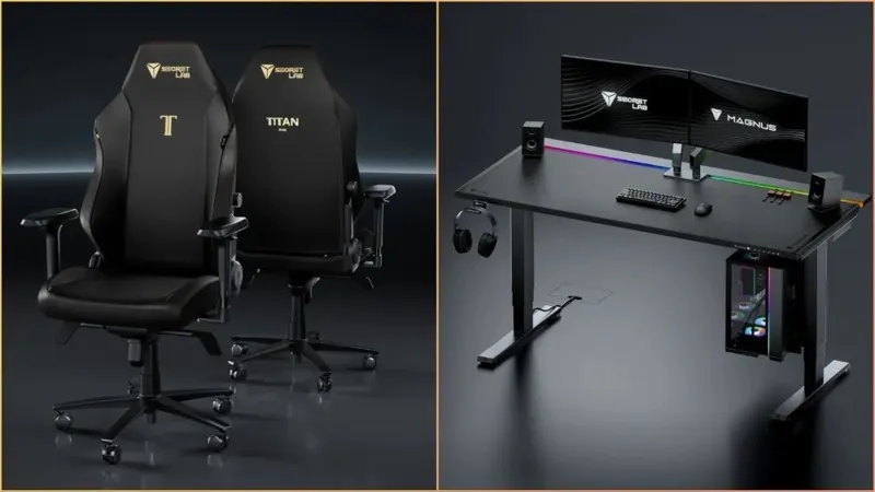 Secretlab знижує ціни на геймерські крісла та столи до 2 червня