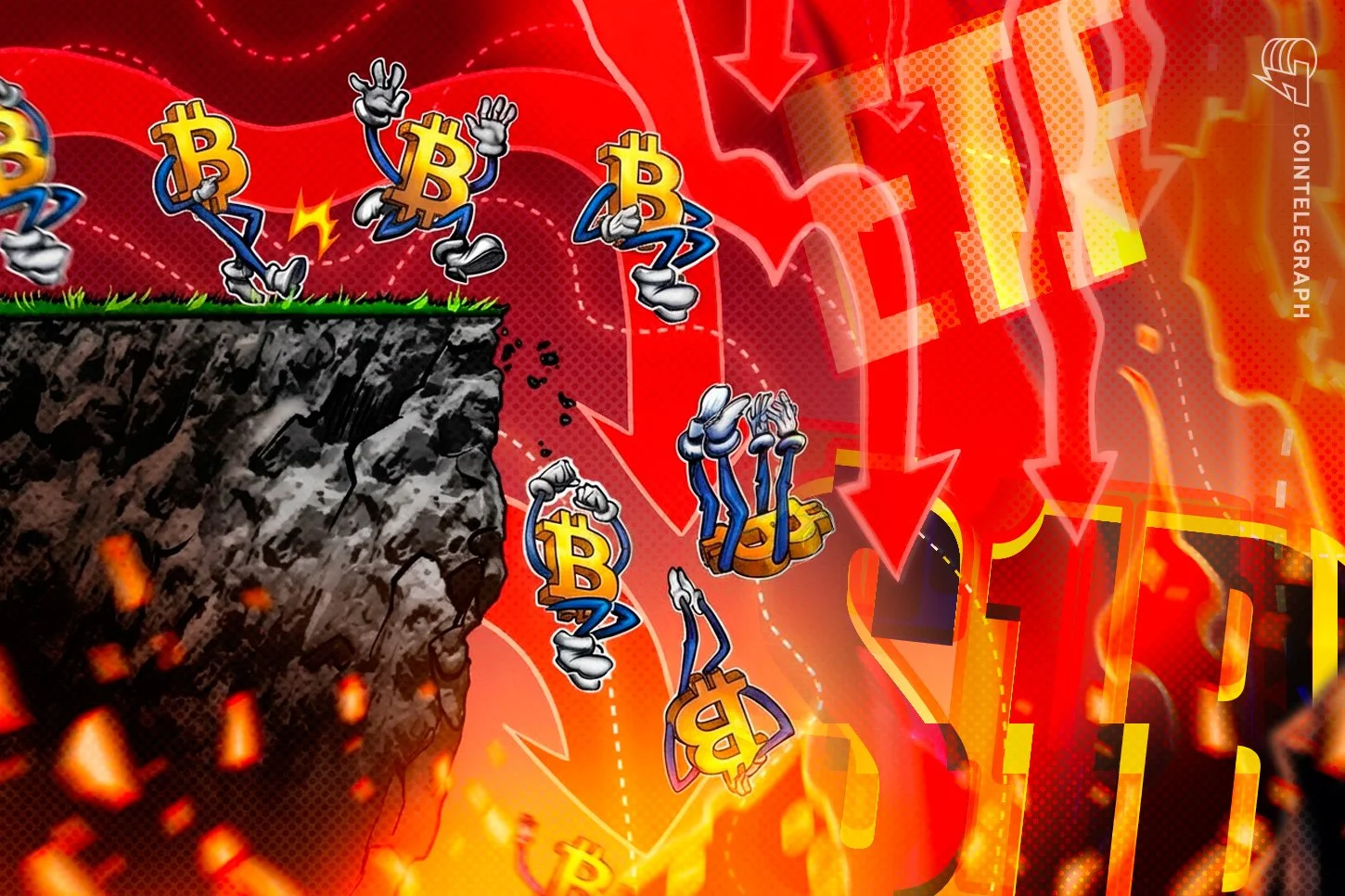 Спот Bitcoin ETF втрачає $1 млрд за тиждень, припиняючи шеститижневий приплив