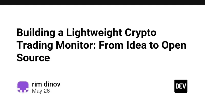 Створення open-source монітора для крипторинку на TypeScript