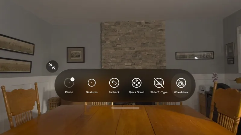 Vision Pro дозволить керувати інвалідним кріслом за допомогою погляду