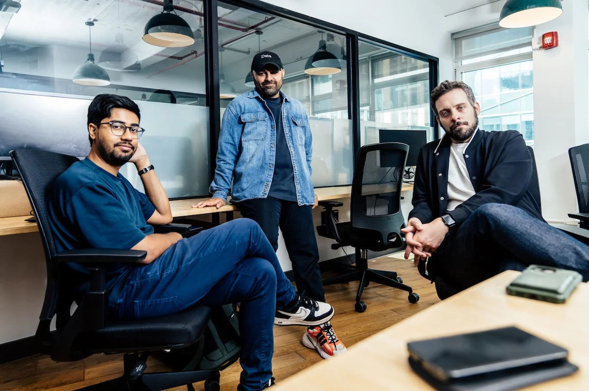 Malachyte co-founders Sidd Motwani, Ian Anderson, and Shivaditya Sinha